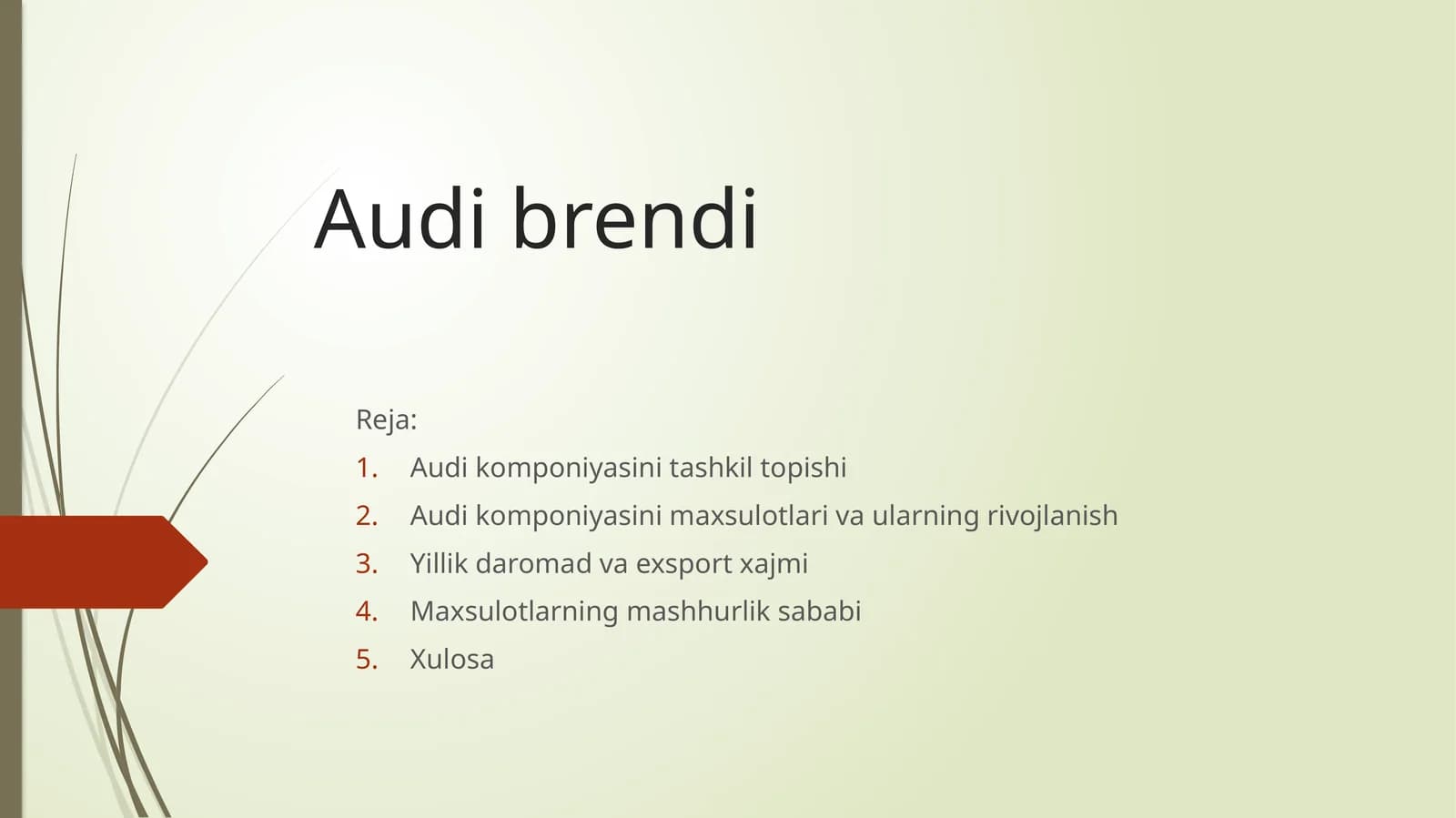 Audi brendi