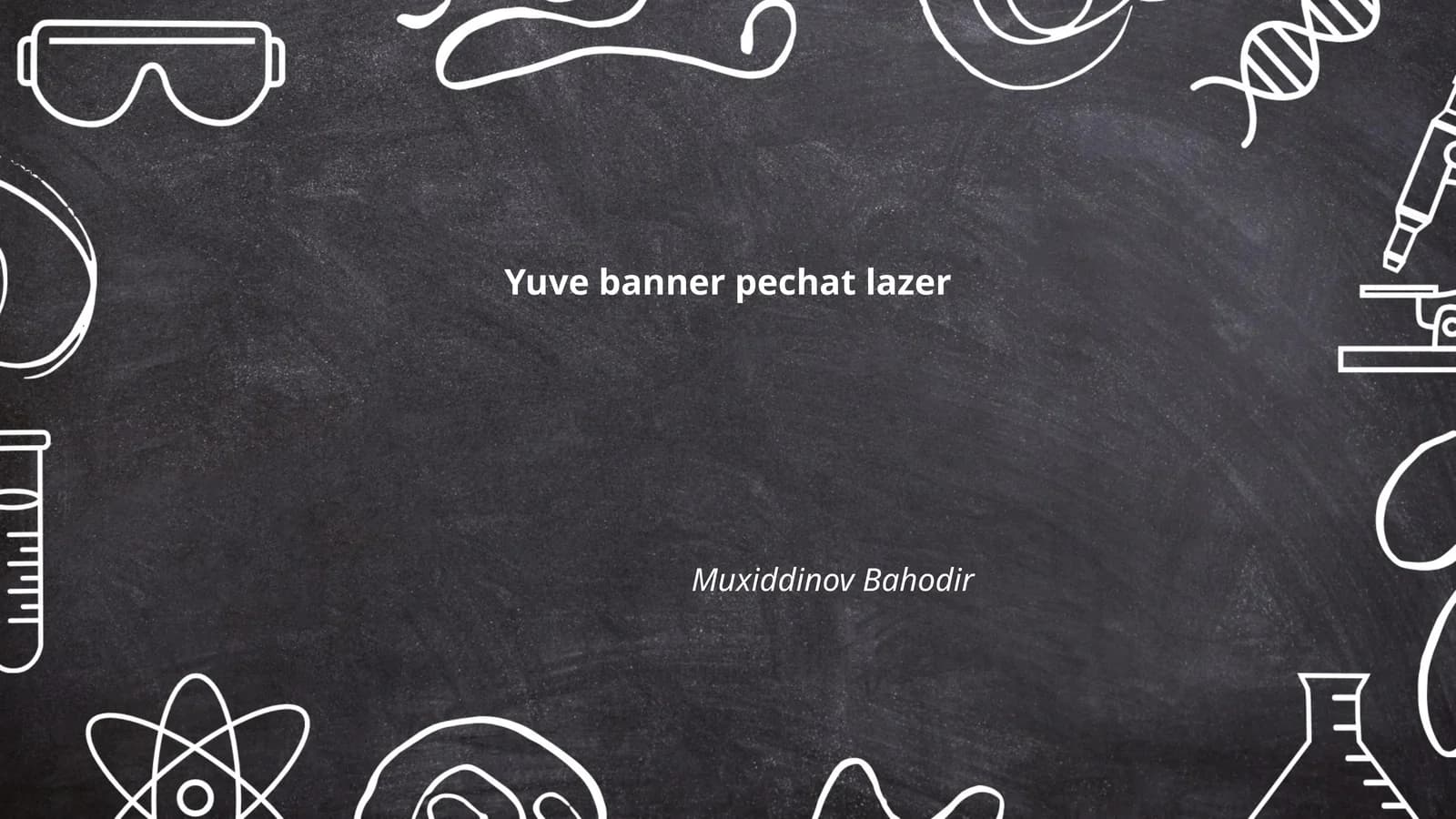 Lazer texnologiyasi asoslari