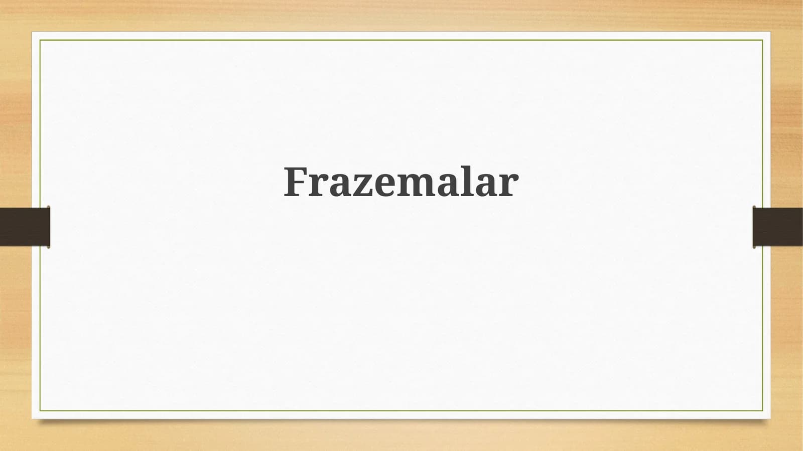 Frazemalar