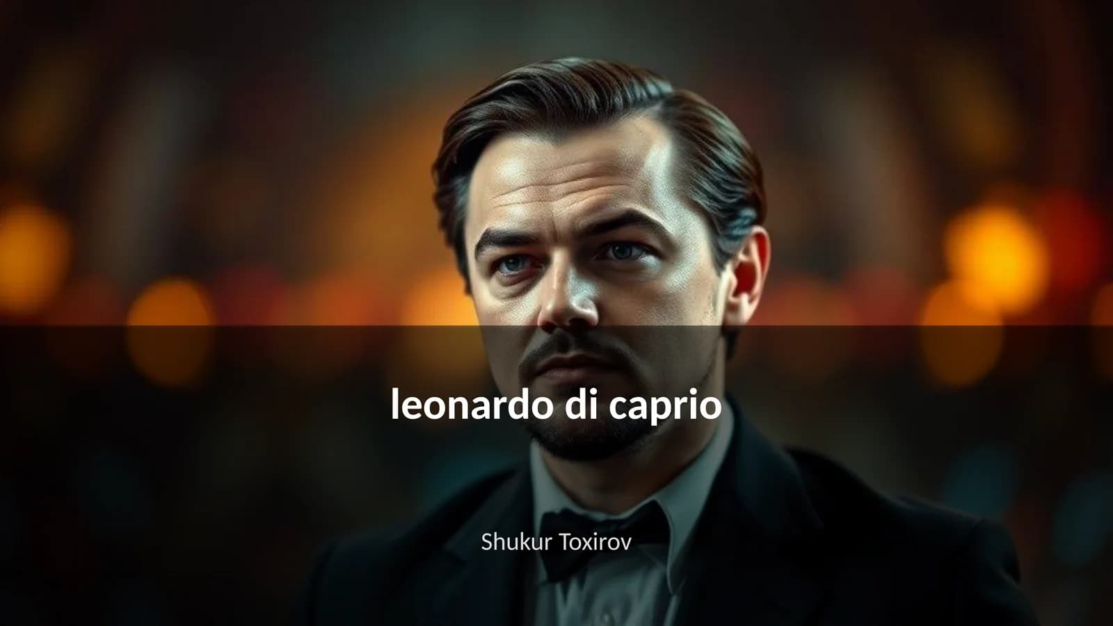 Leonardo DiCaprio