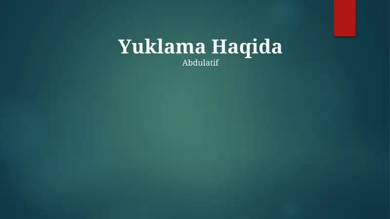 Zaryadlar