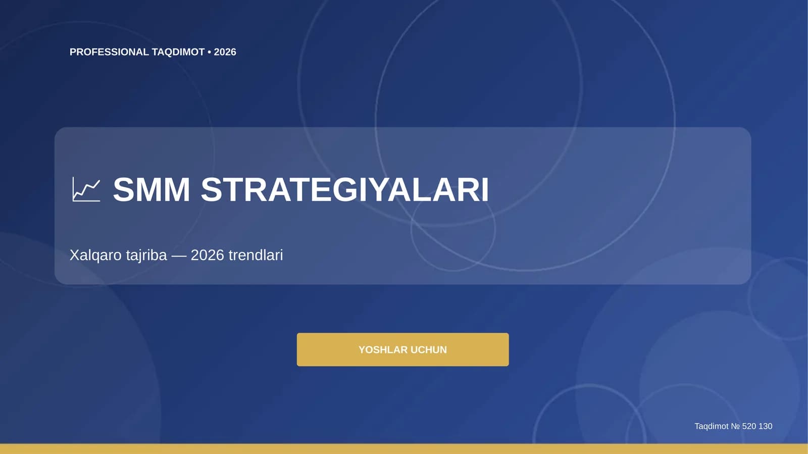 SMM strategiyalari: xalqaro tajriba (2026 trendlari)