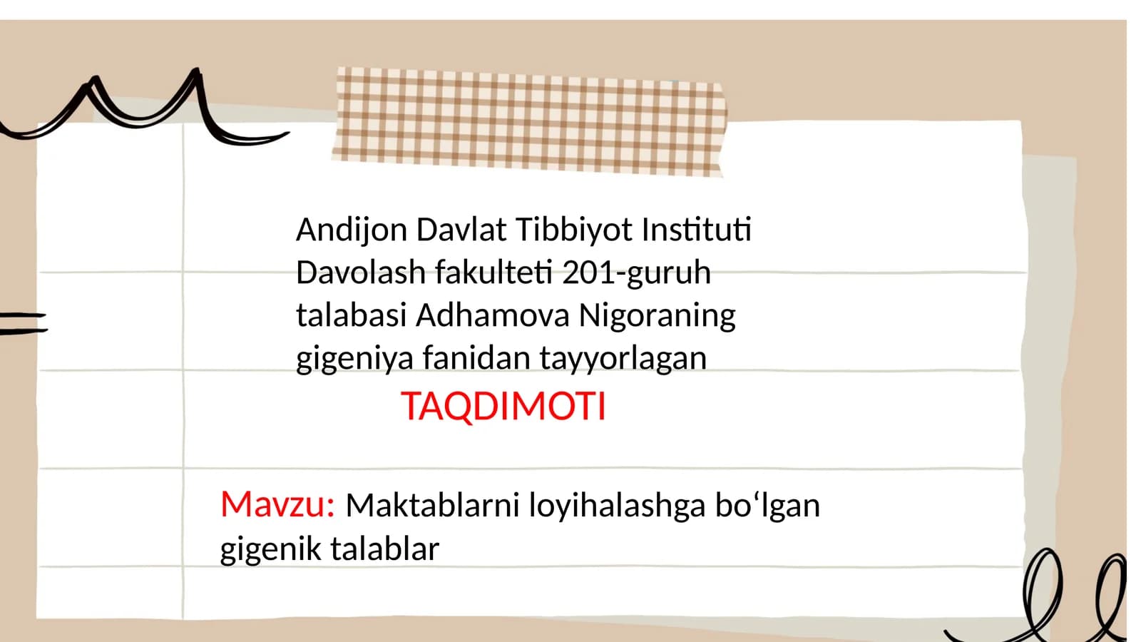 Sogʻlom turmush tarzi va uni tadbiq etish yoʻllari