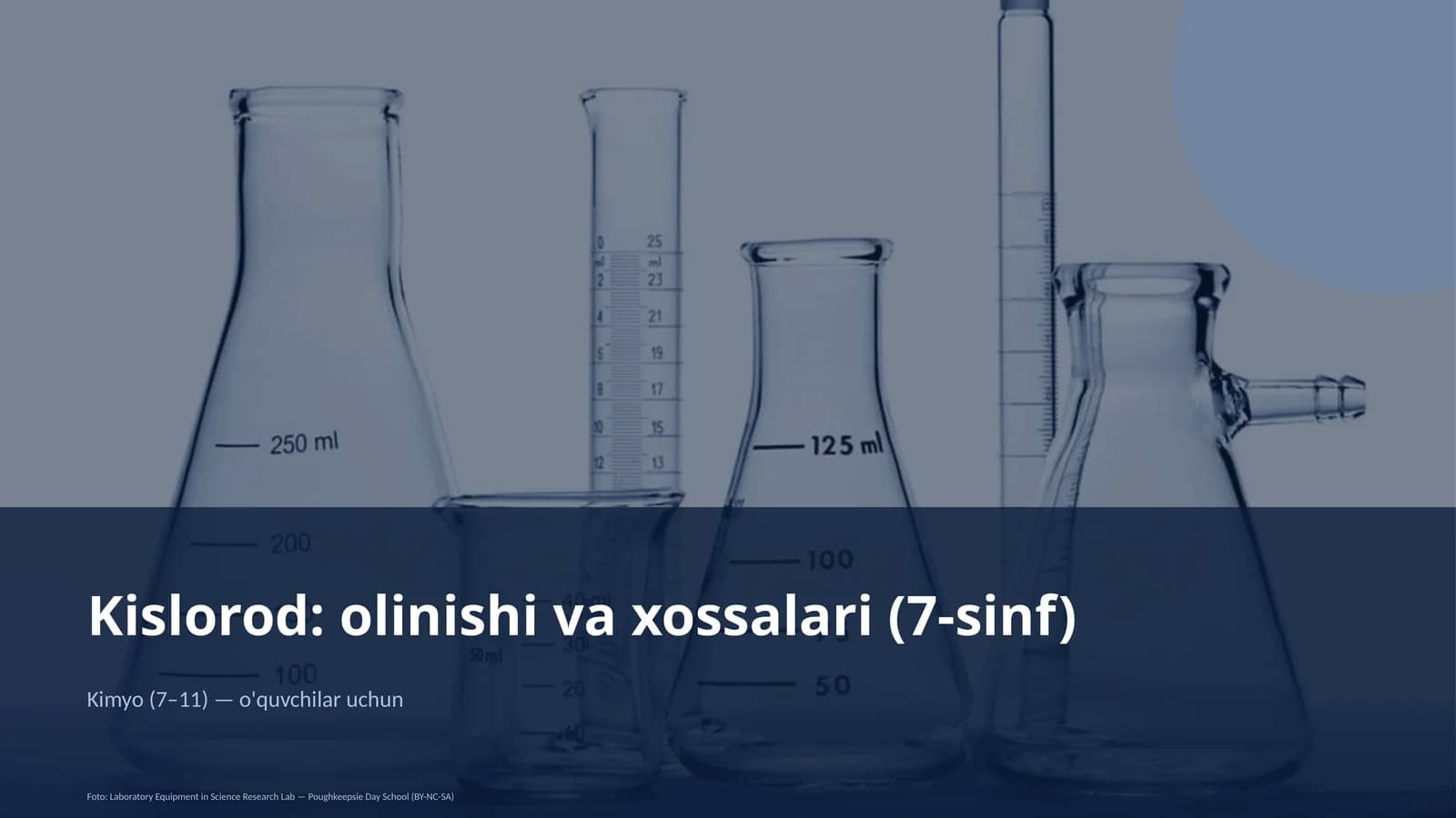 Kislorod: olinishi va xossalari (7-sinf)