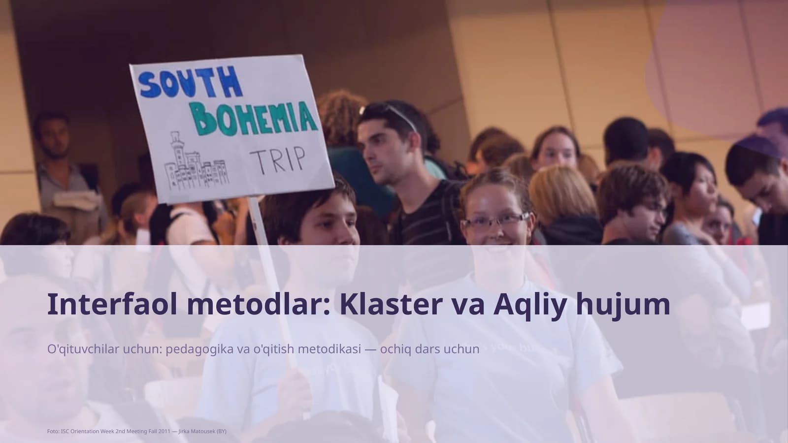 Interfaol metodlar: Klaster va Aqliy hujum