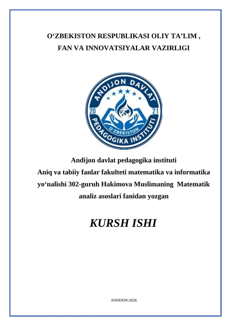 HOSILANING TURLI (GEOMETRIK, FIZIK, IQTISODIY, BIOLOGIK VA H.K)MA'NOLARI