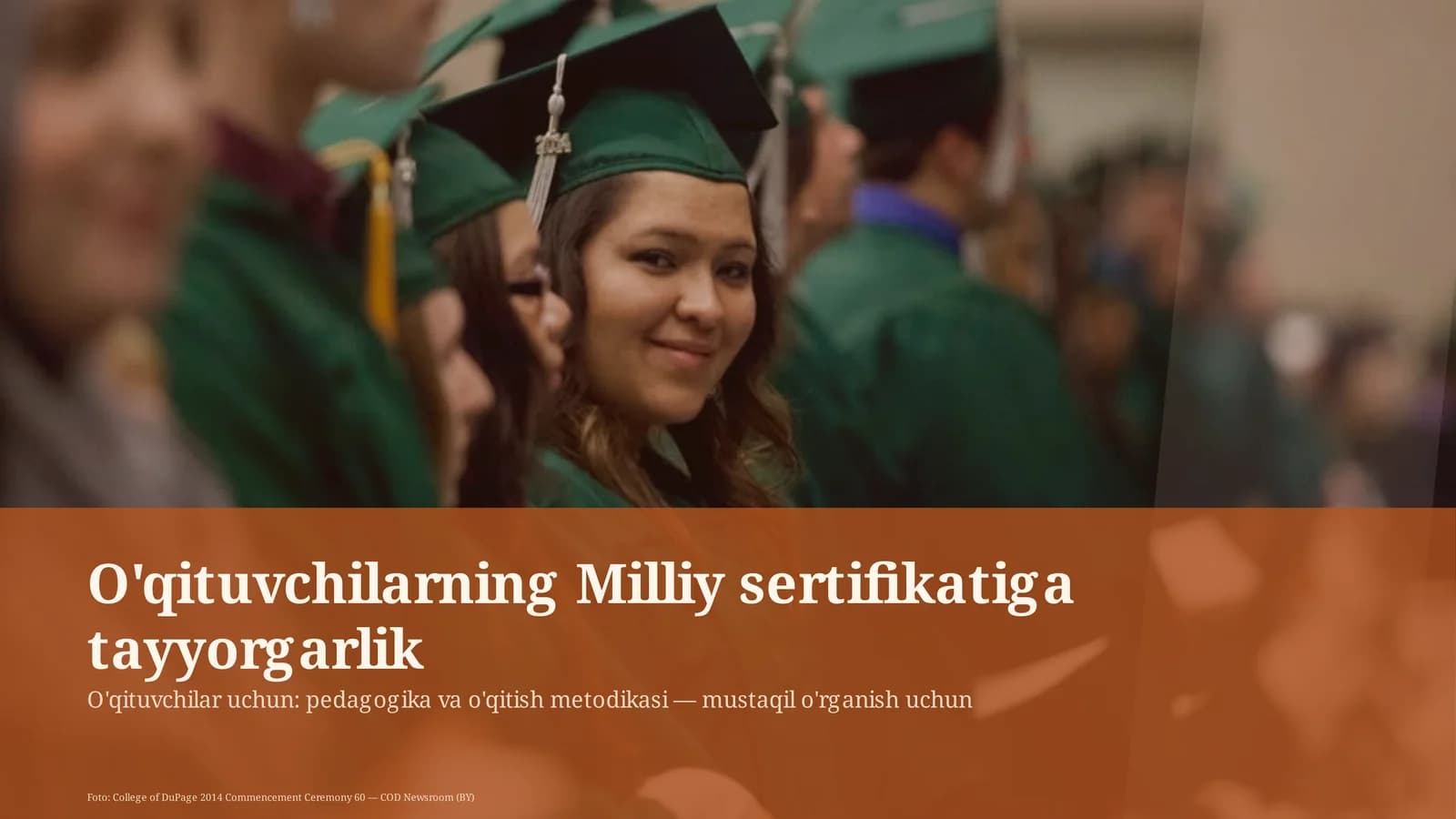 O'qituvchilarning Milliy sertifikatiga tayyorgarlik