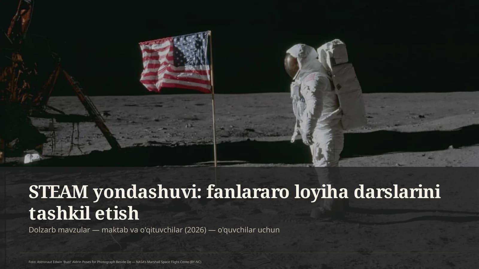 STEAM yondashuvi: fanlararo loyiha darslarini tashkil etish