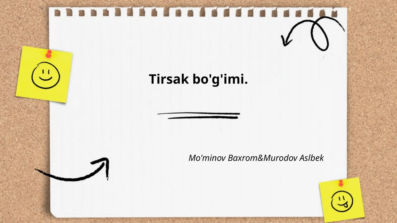 Tirsak bo'g'imi