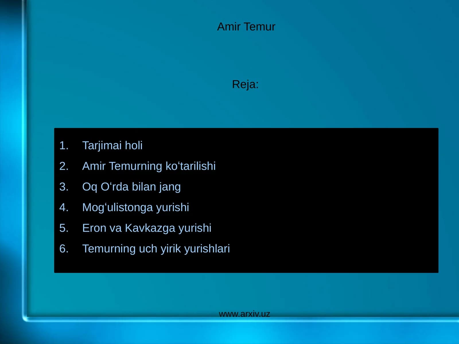 Amir Temur