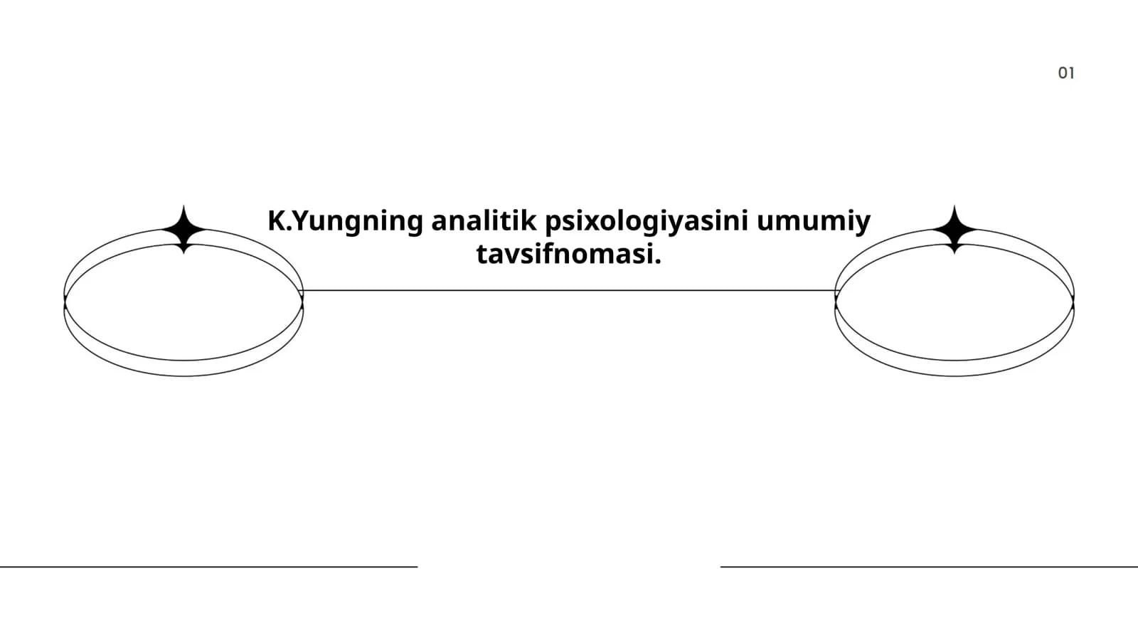 K.Yungning analitik psixologiyasini umumiy tavsifnomasi