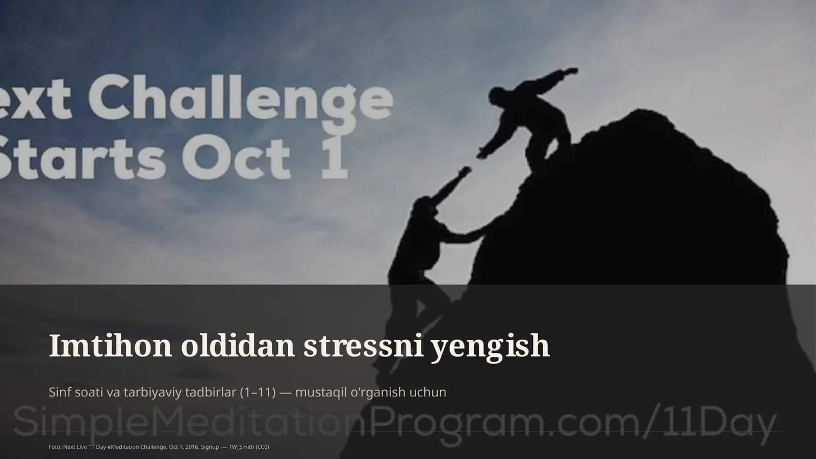Stressni yengish metodlari