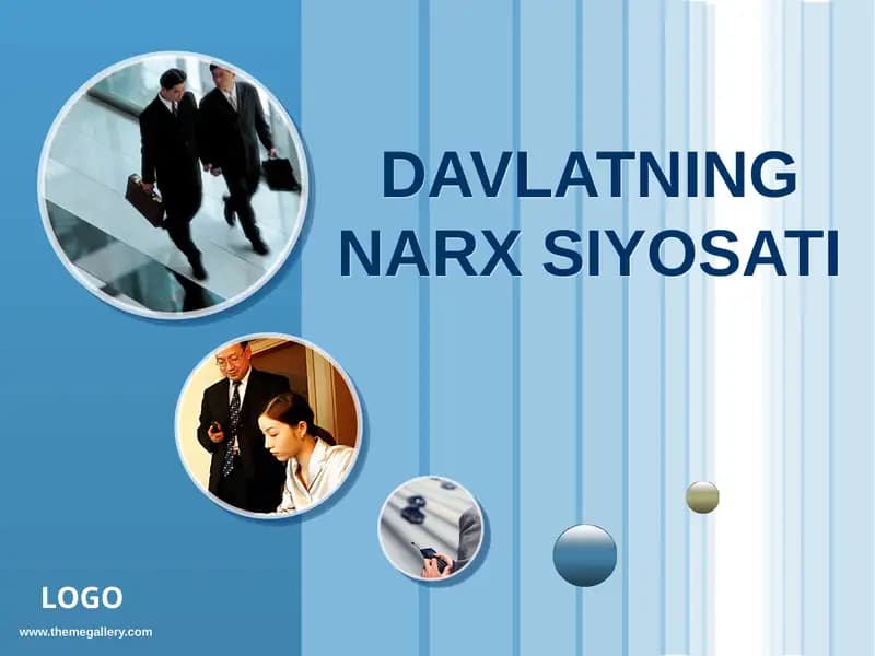 Davlatning narx siyosati