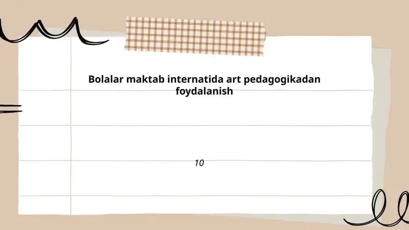 San'at pedagogikasi