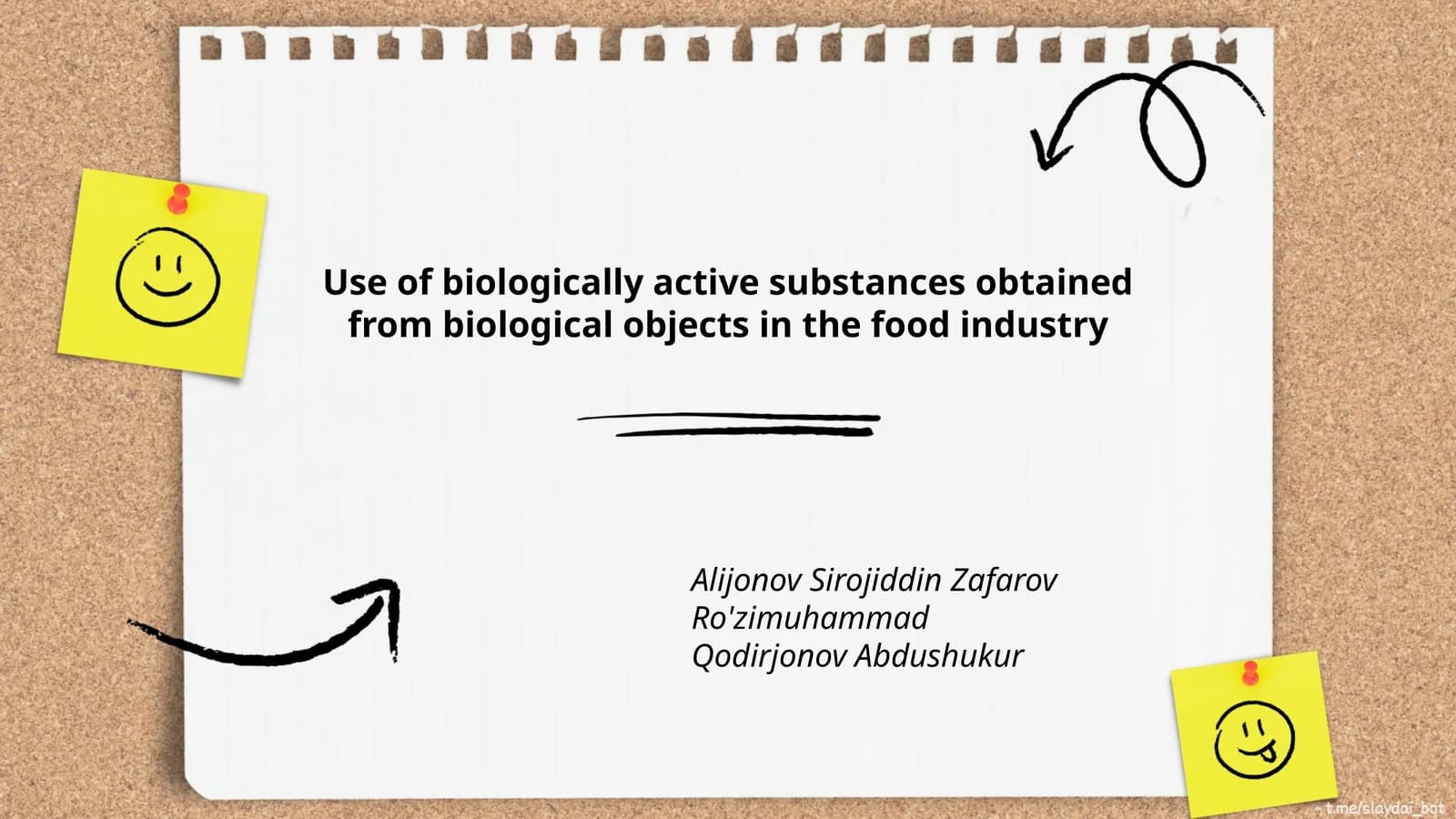 Biologically Active Substances in Food Industry