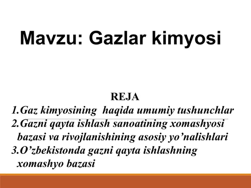 Gazlar kimyosi