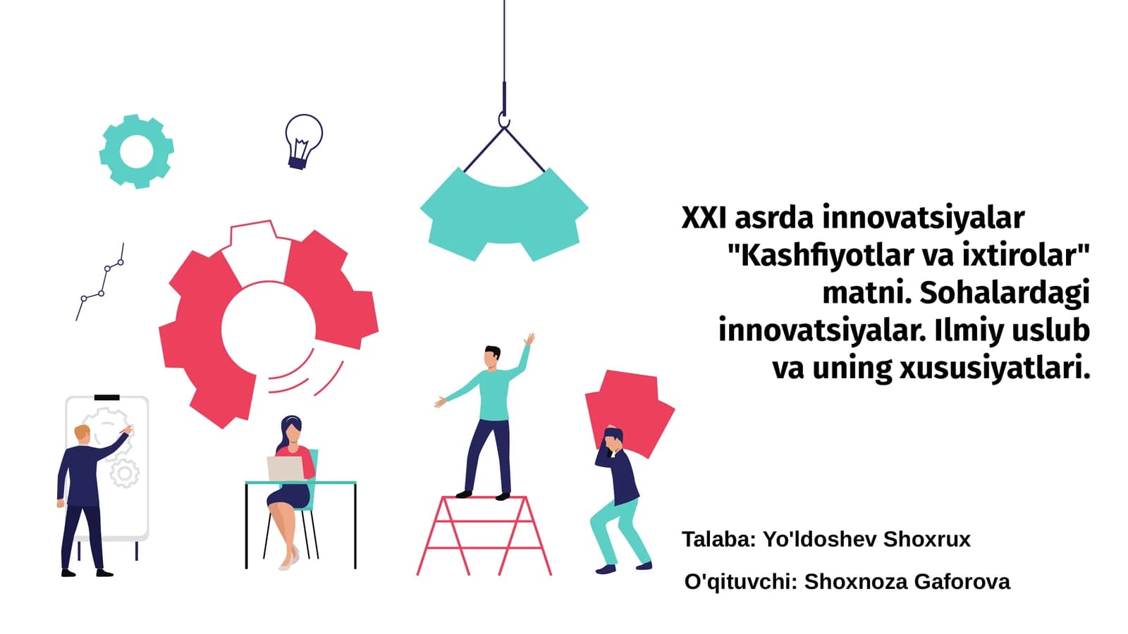 XXI asrda innovatsiyalar