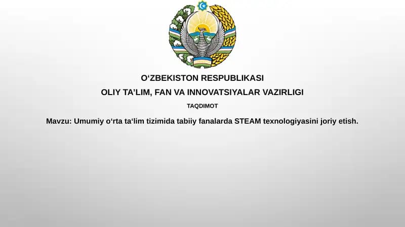 STEAM Ta'limi
