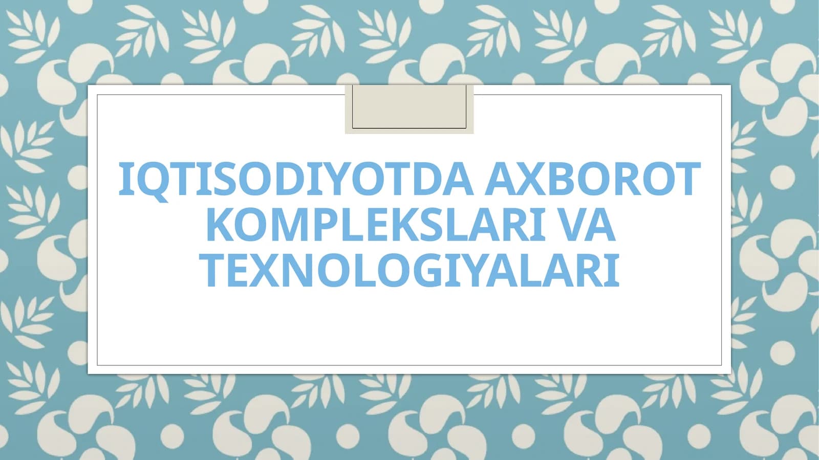Elektron hukumatning elementlari va amaldagi loyihalari