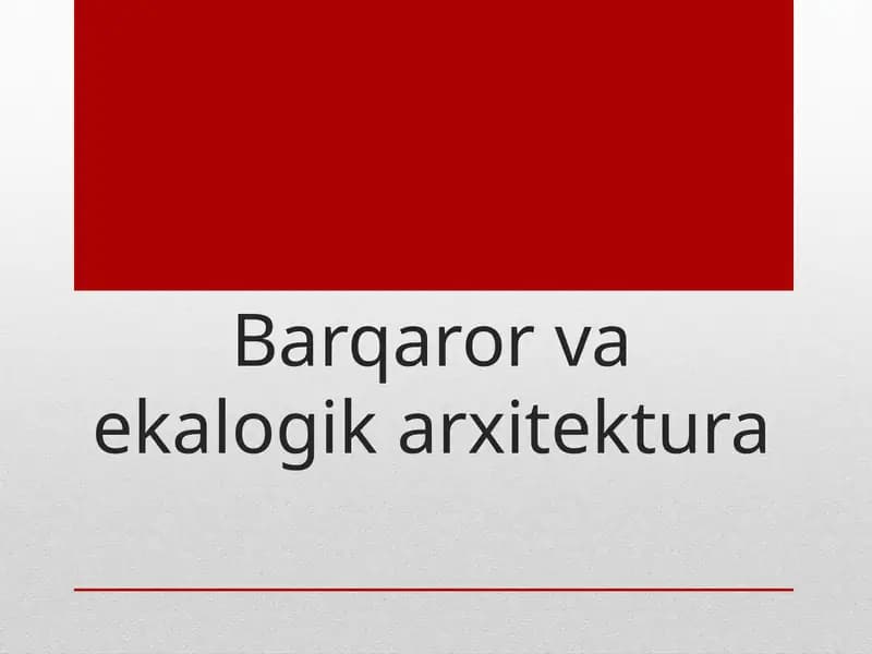 Arxitektura