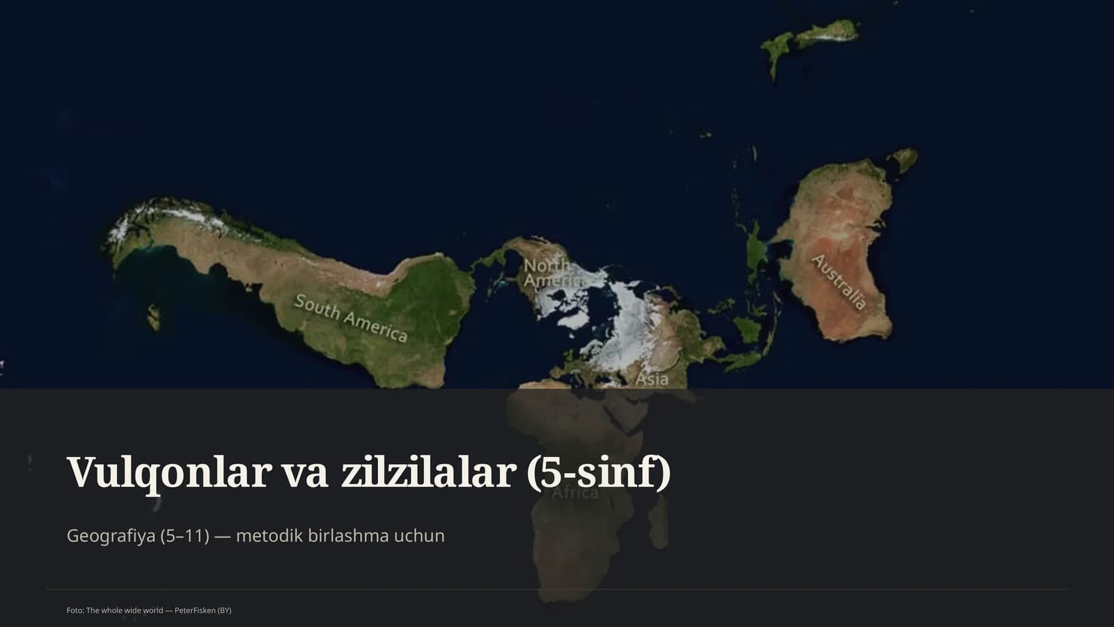 Vulqonlar va zilzilalar (5-sinf)