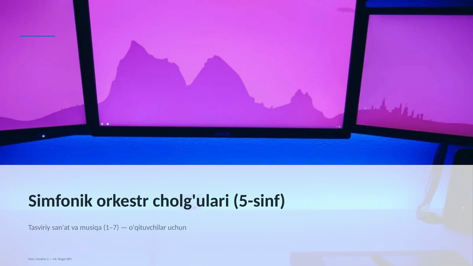 Simfonik orkestr cholg'ulari (5-sinf)