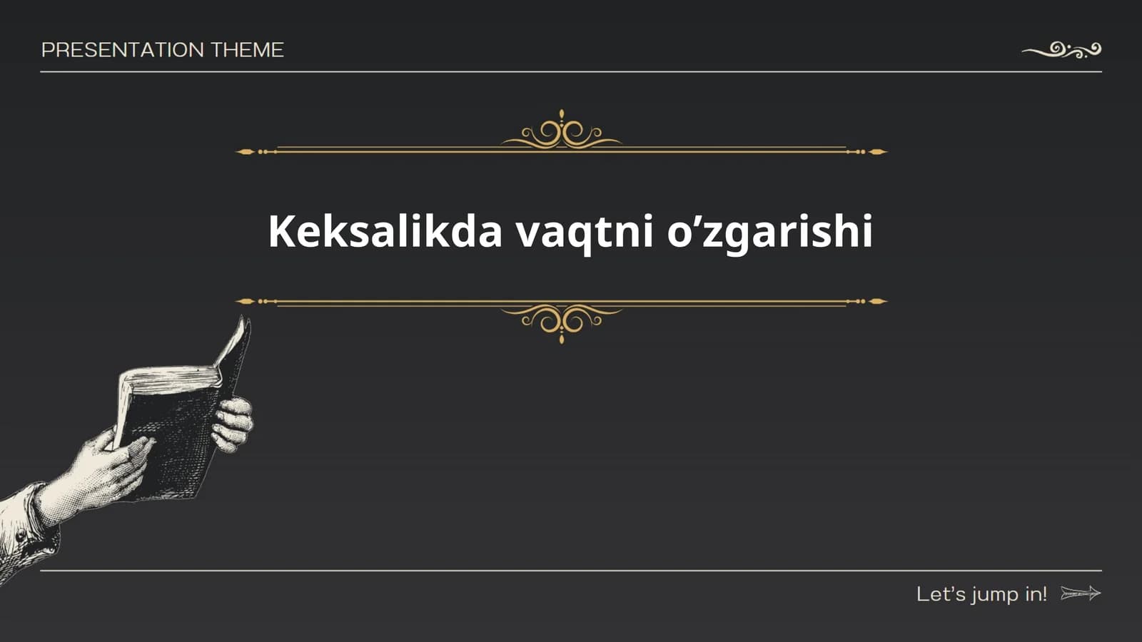 Keksalikda vaqtni o’zgarishi