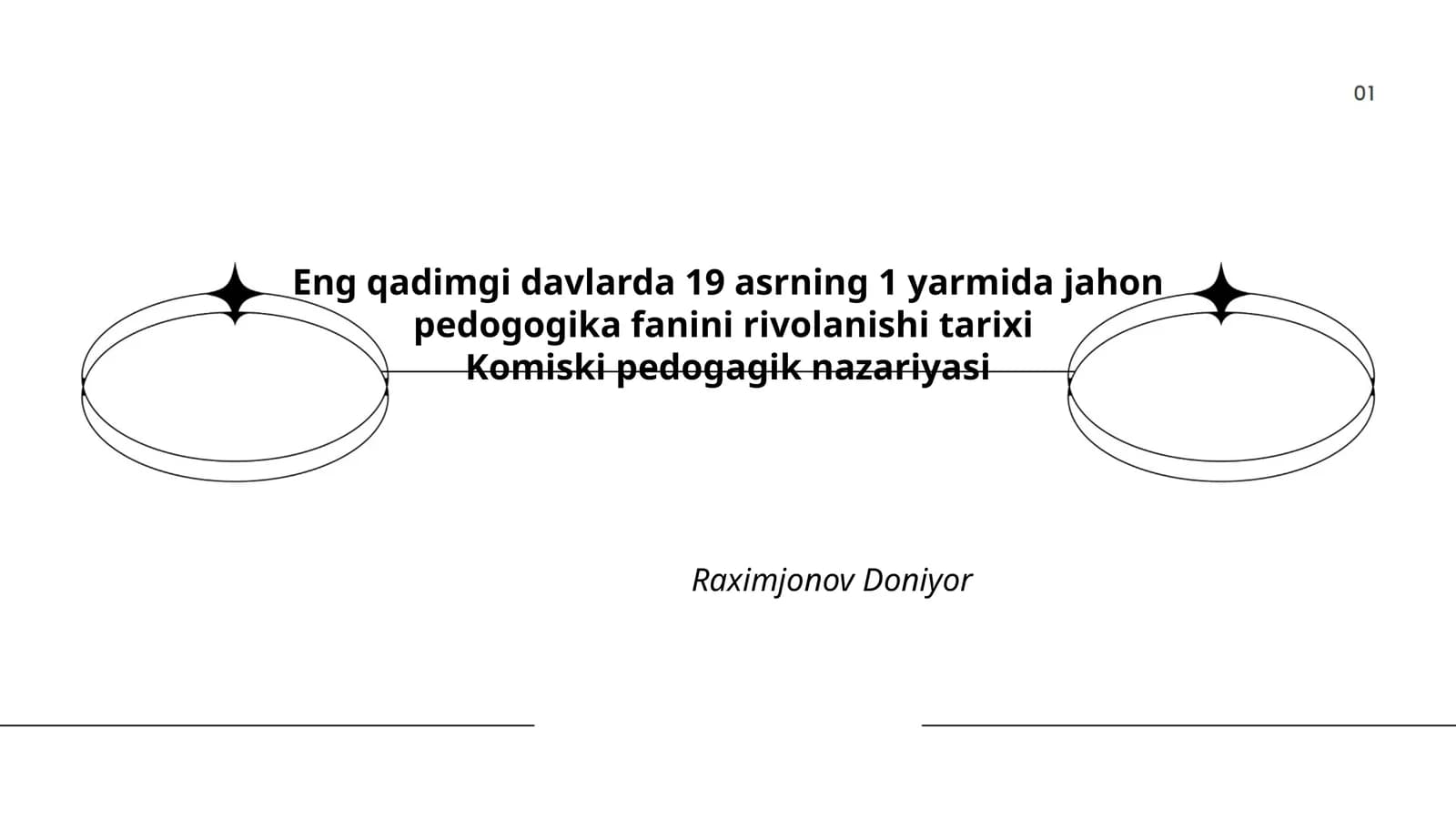 Komiski pedogagik nazariyasi