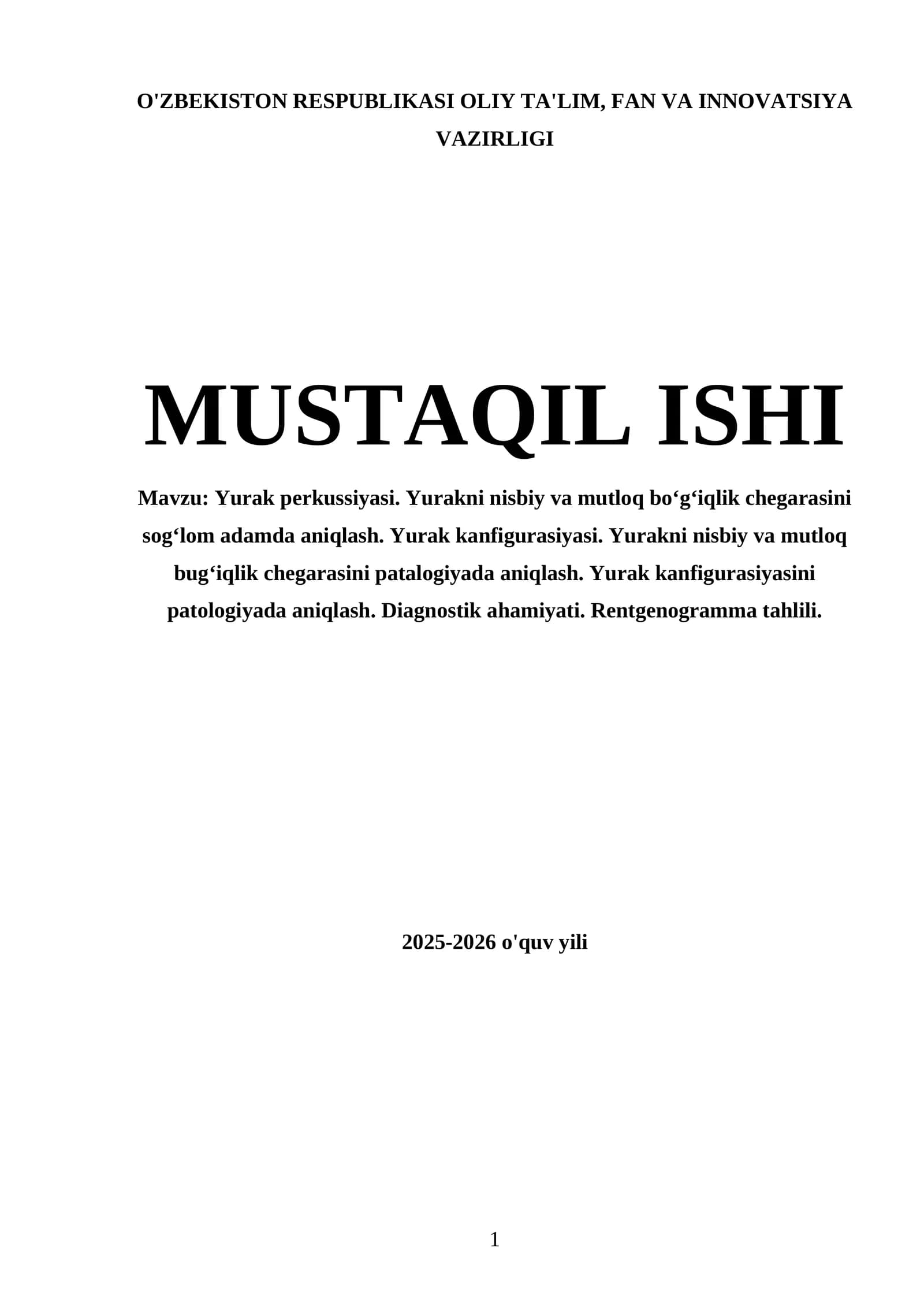 Yurak perkussiyasi