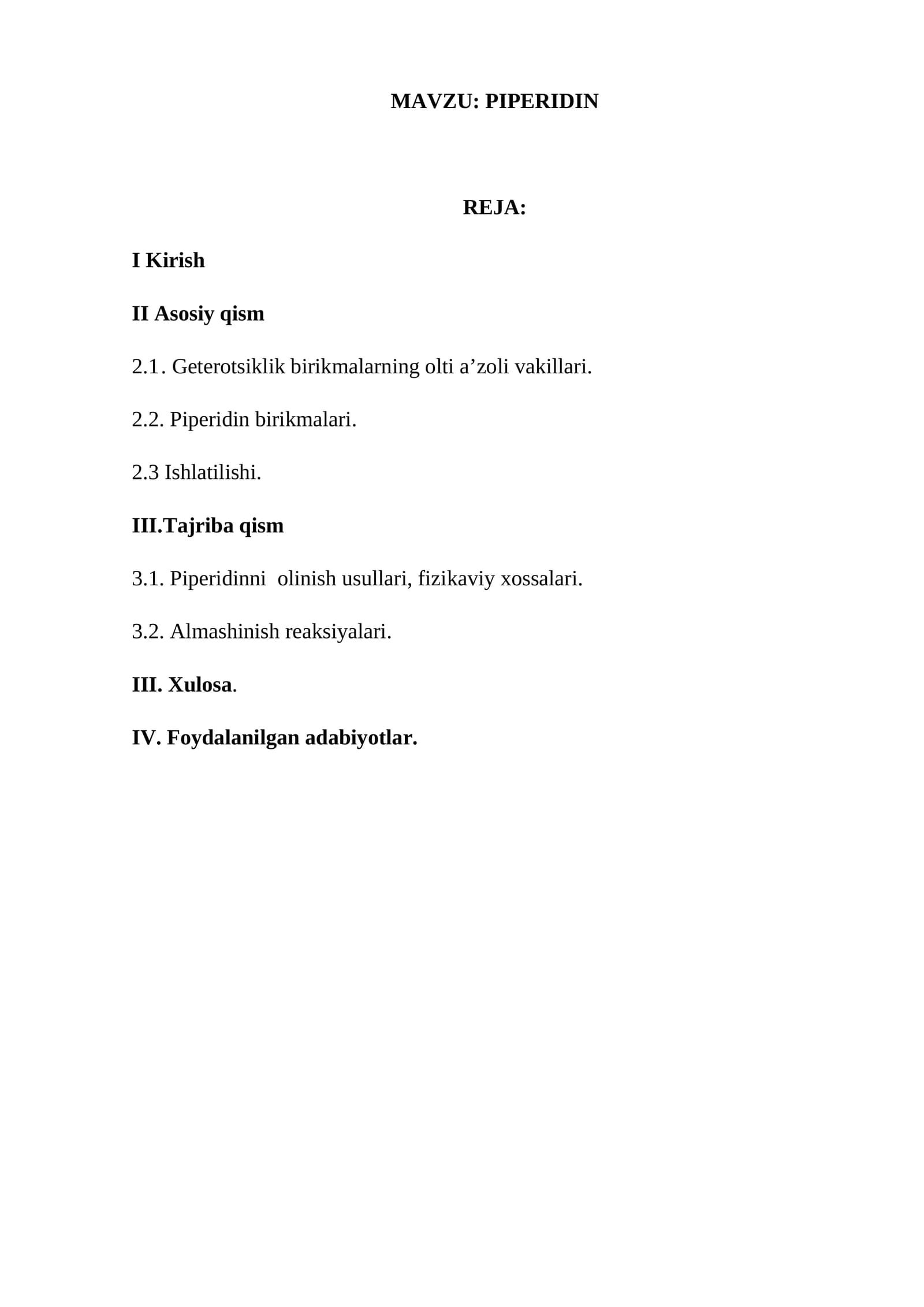PIPERIDIN
