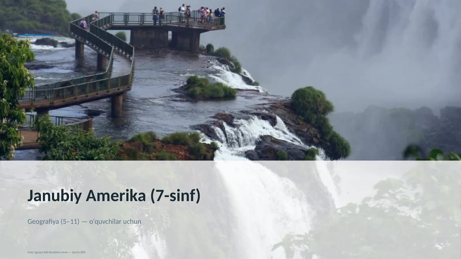 Janubiy Amerika (7-sinf)
