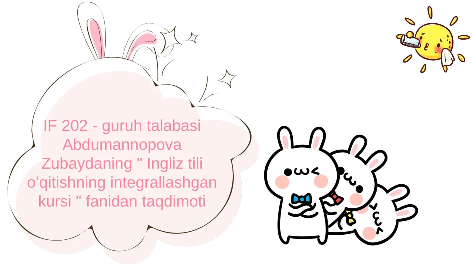 Ingliztilioʻqitishningintegrallashgankursi