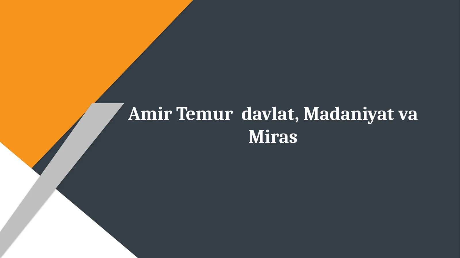 Amir Temur davlat