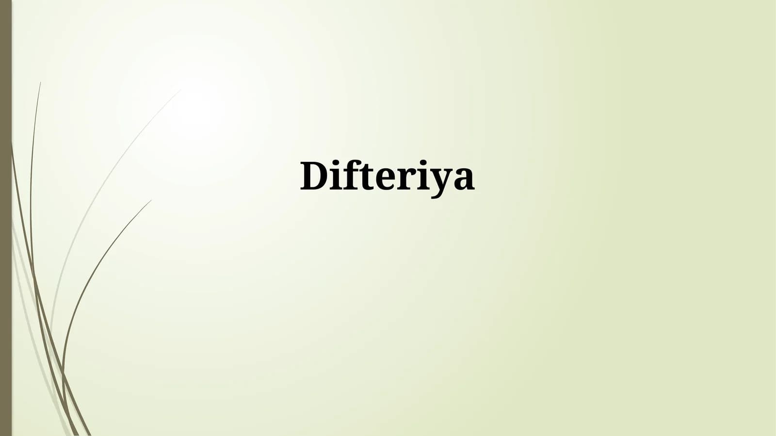 Difteriya