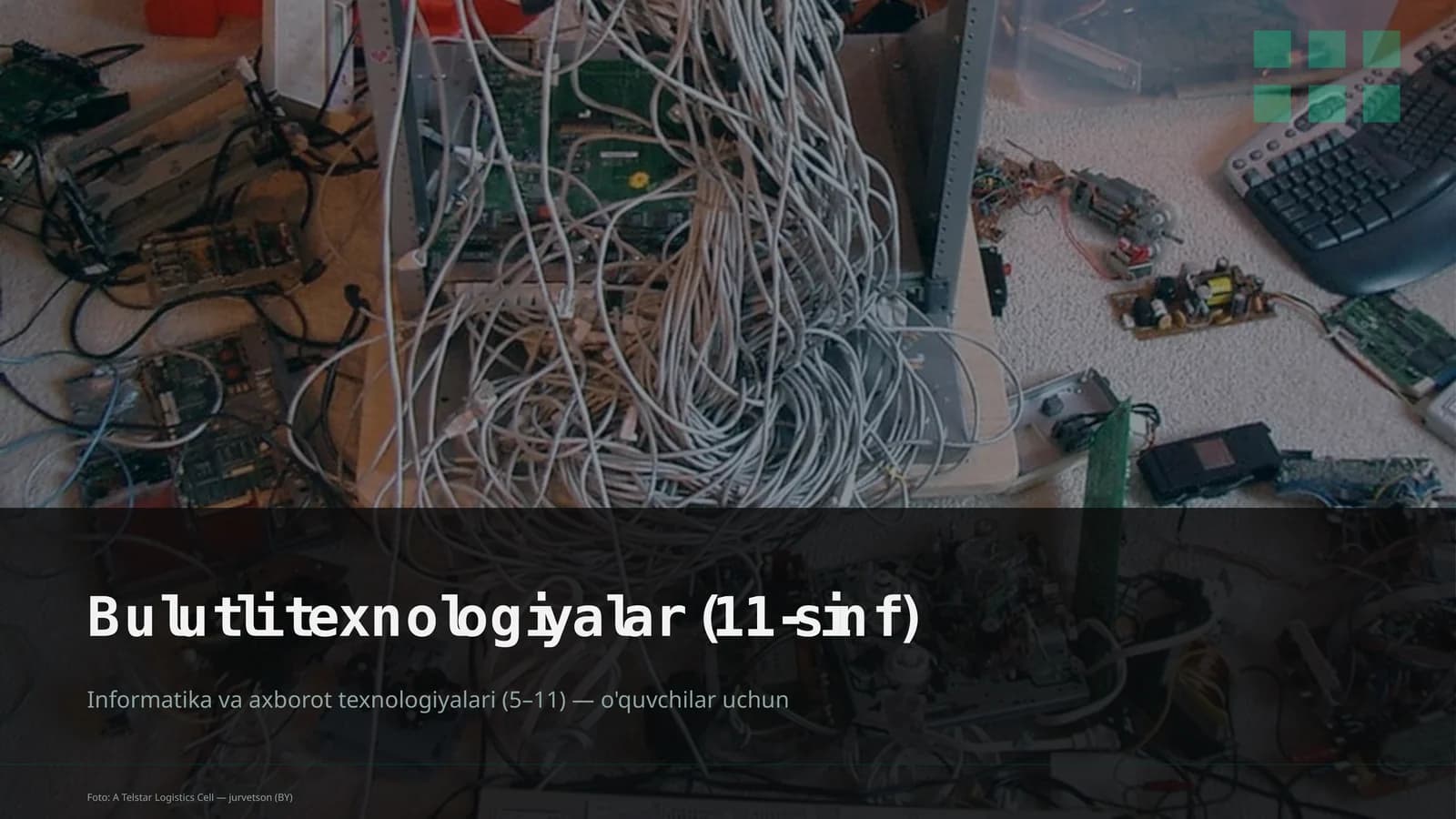 Bulutli texnologiyalar (11-sinf)