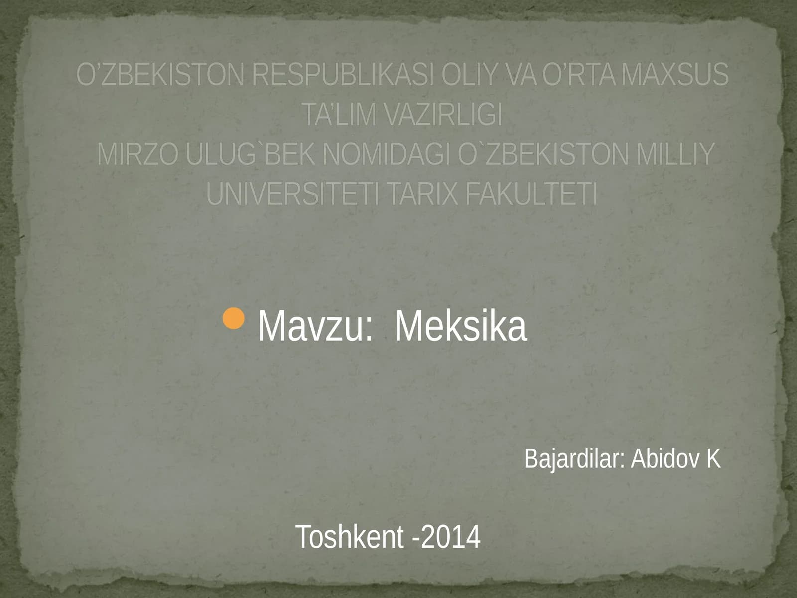 Meksika