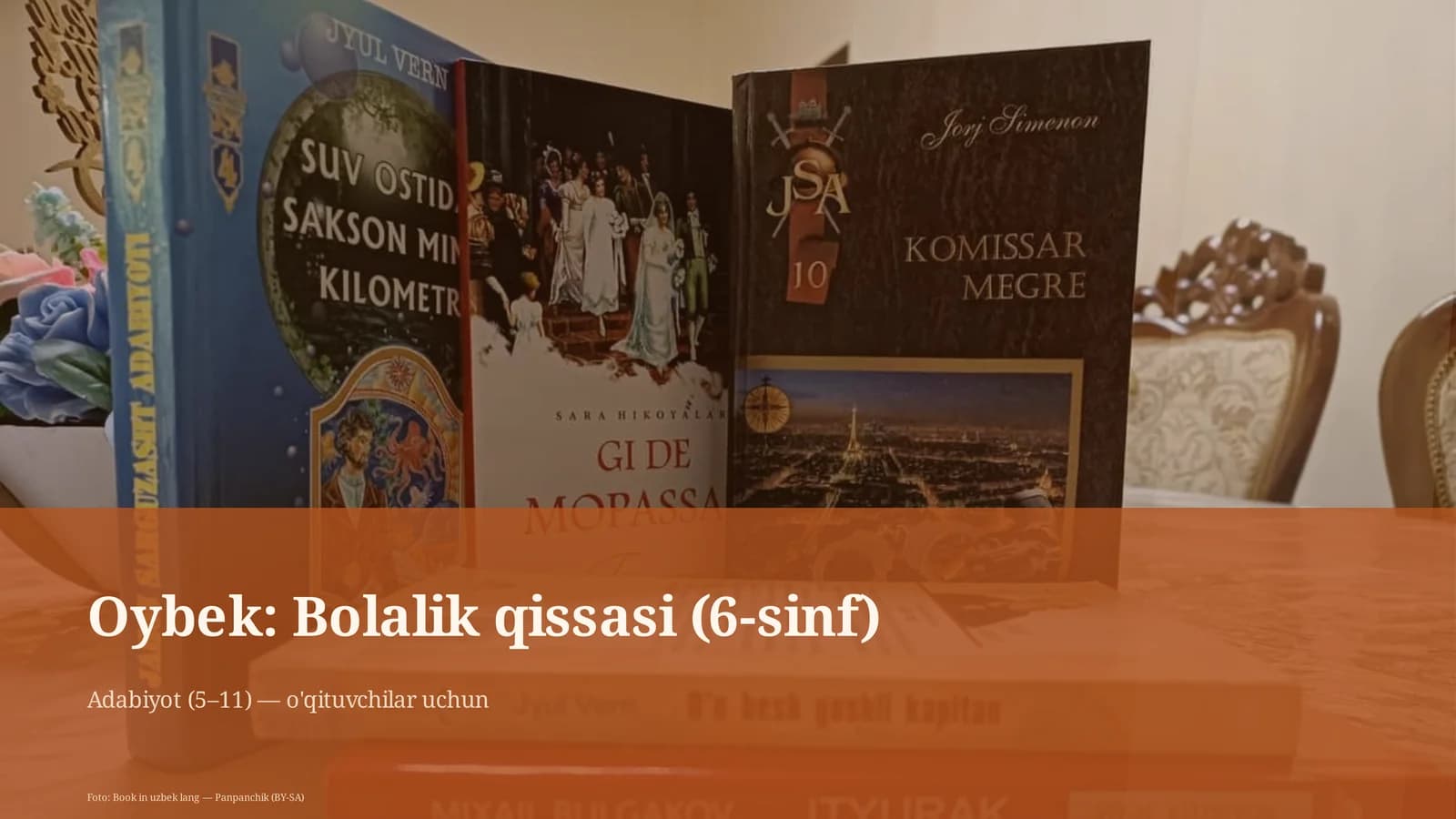 Oybek: Bolalik qissasi (6-sinf)