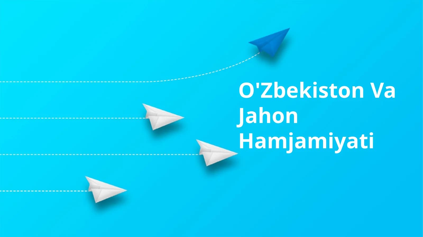 O‘zbekistonning tashqi siyosati