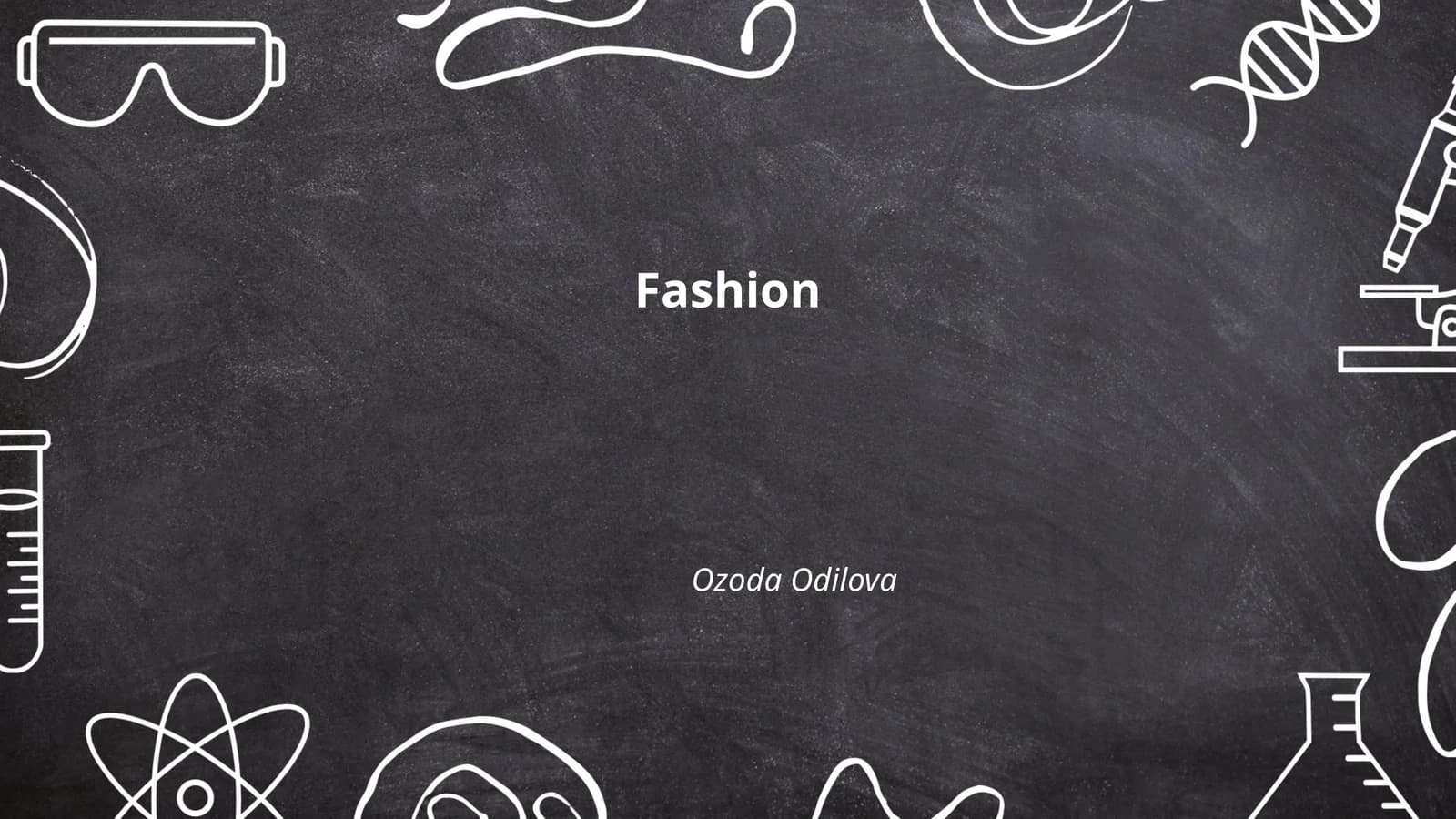 O'zoda Odilova Fashion Course