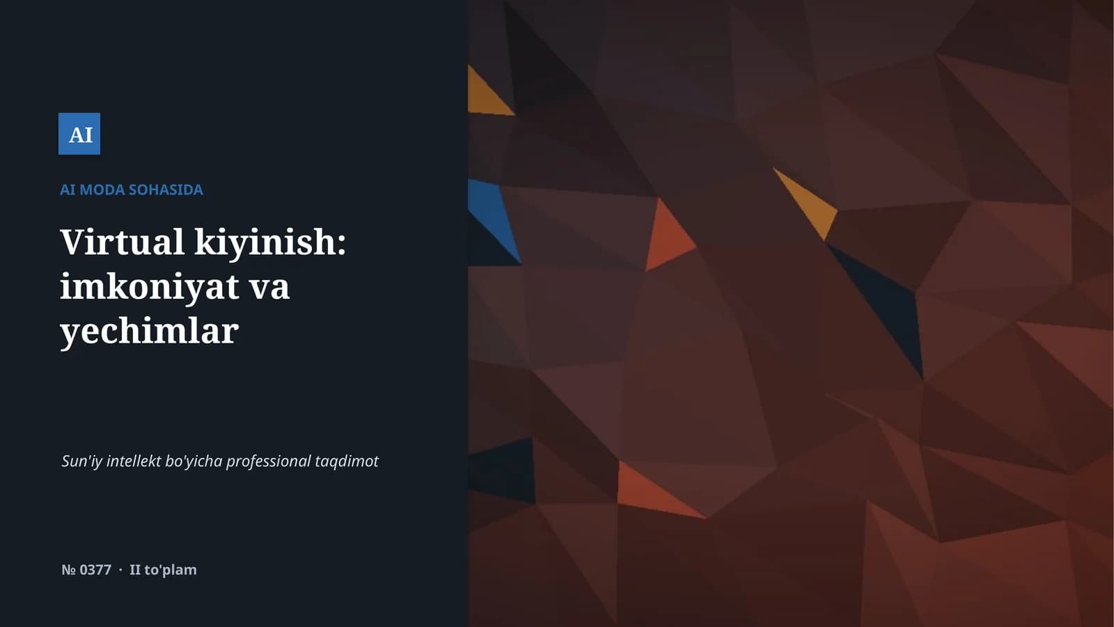 Virtual kiyinish: imkoniyat va yechimlar