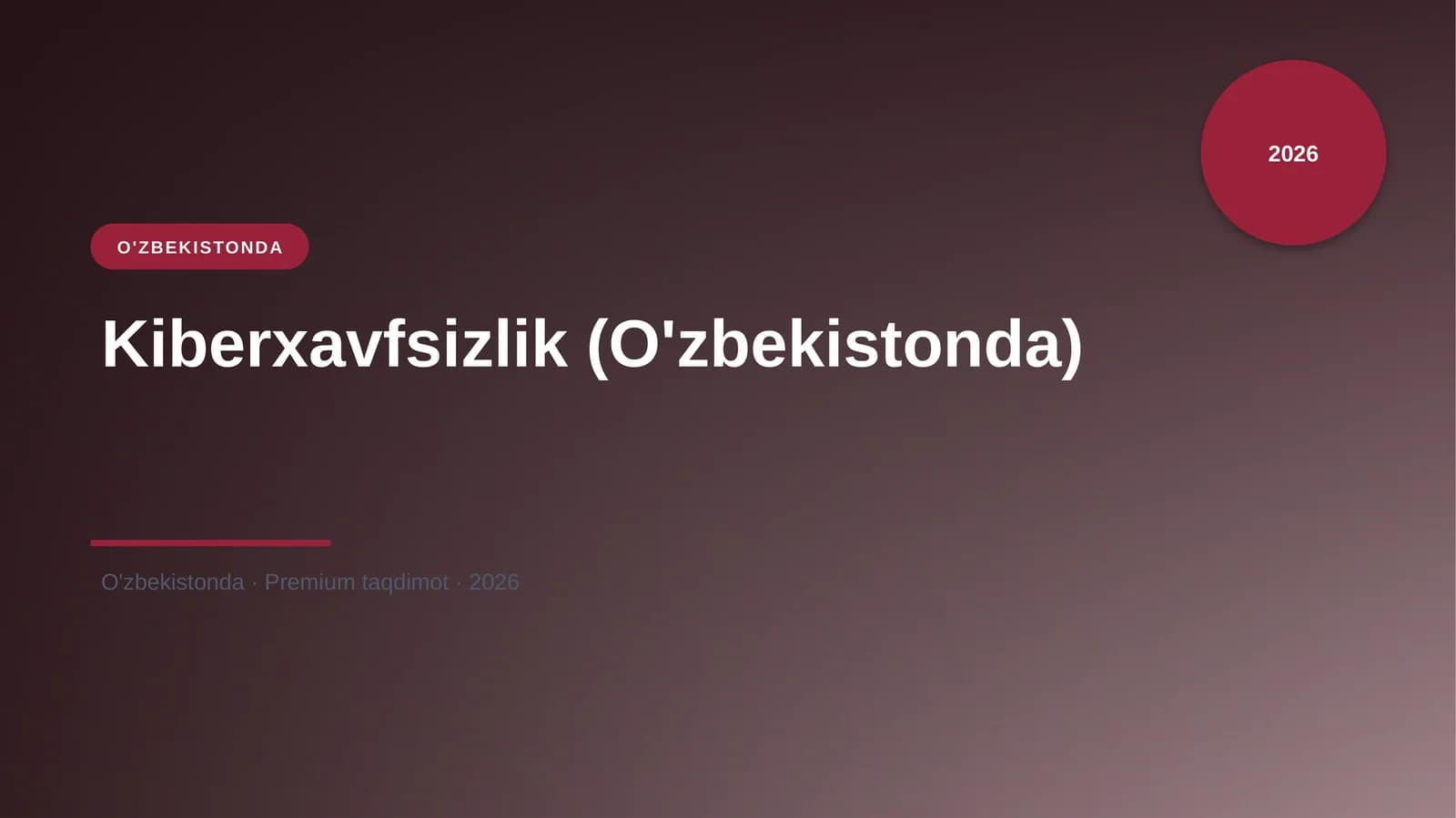 Kiberxavfsizlik (O'zbekistonda)