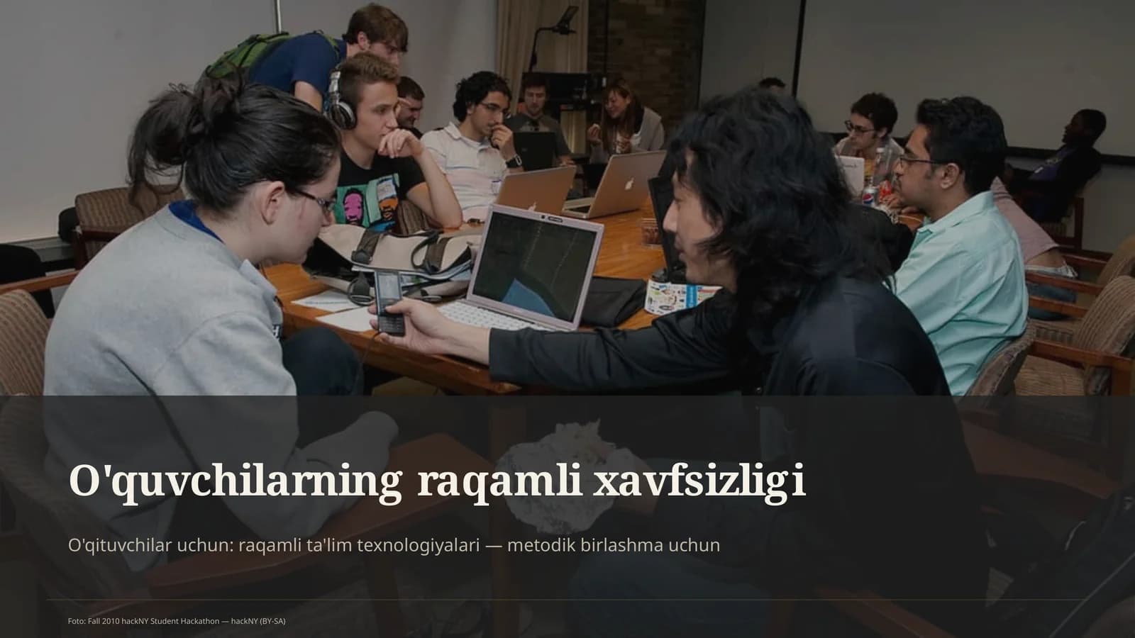 O'quvchilarning raqamli xavfsizligi