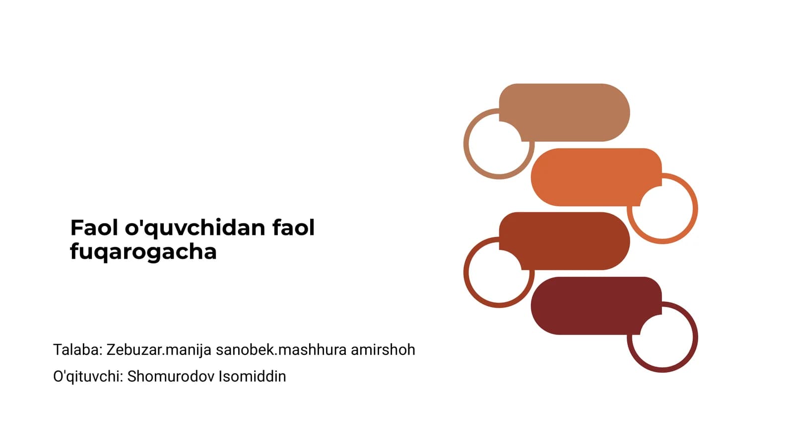 Faol o'quvchidan faol fuqarogacha