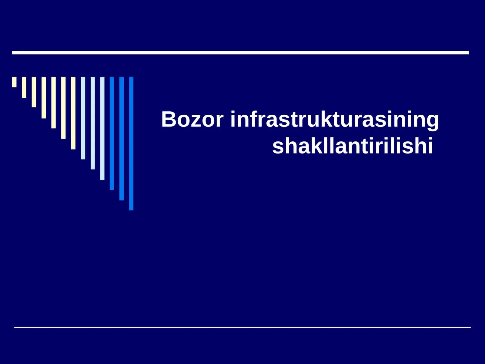 Bozor infrastrukturasi