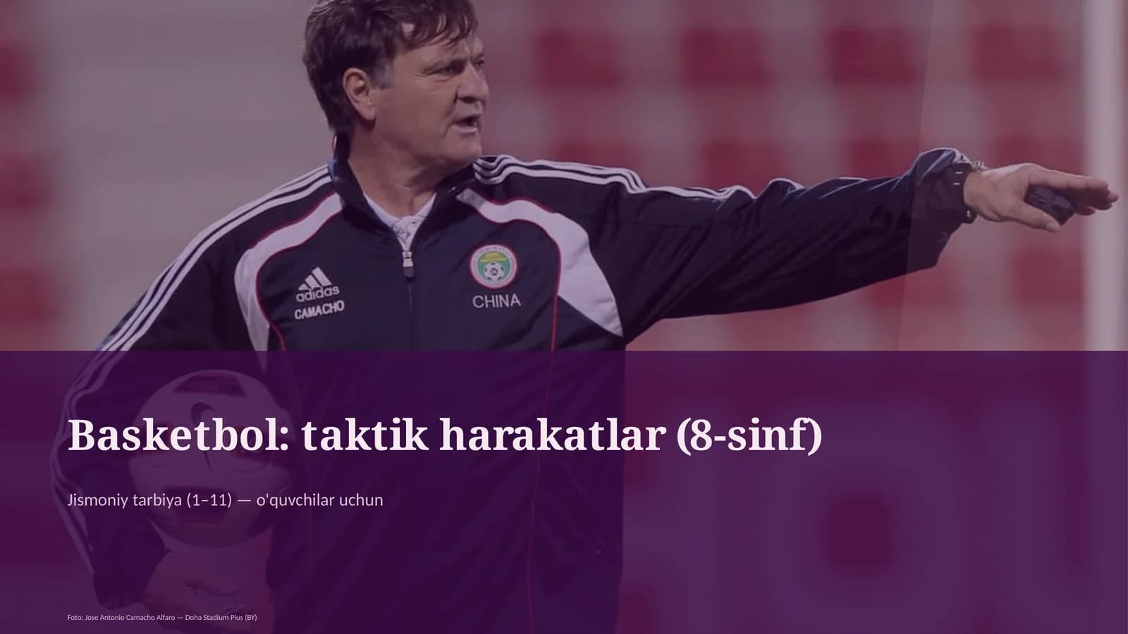 Basketbol: taktik harakatlar (8-sinf)