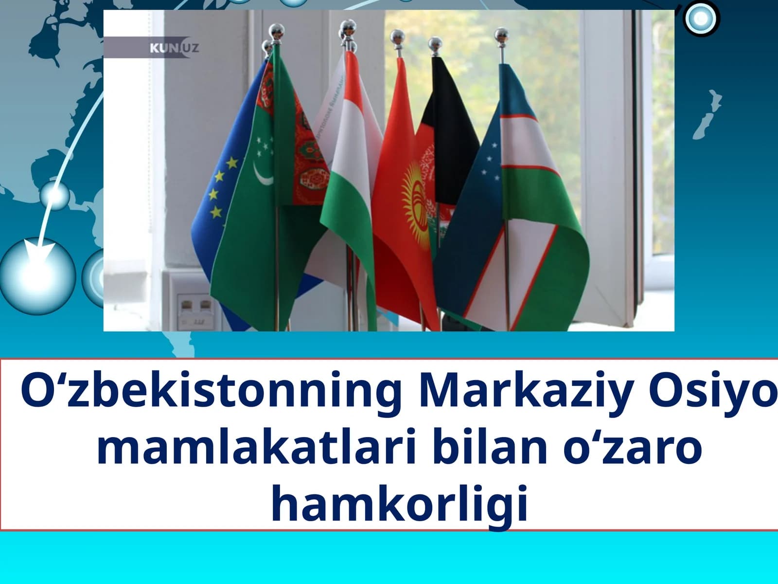 O‘zbekistonning Markaziy Osiyo  mamlakatlari bilan hamkorligi