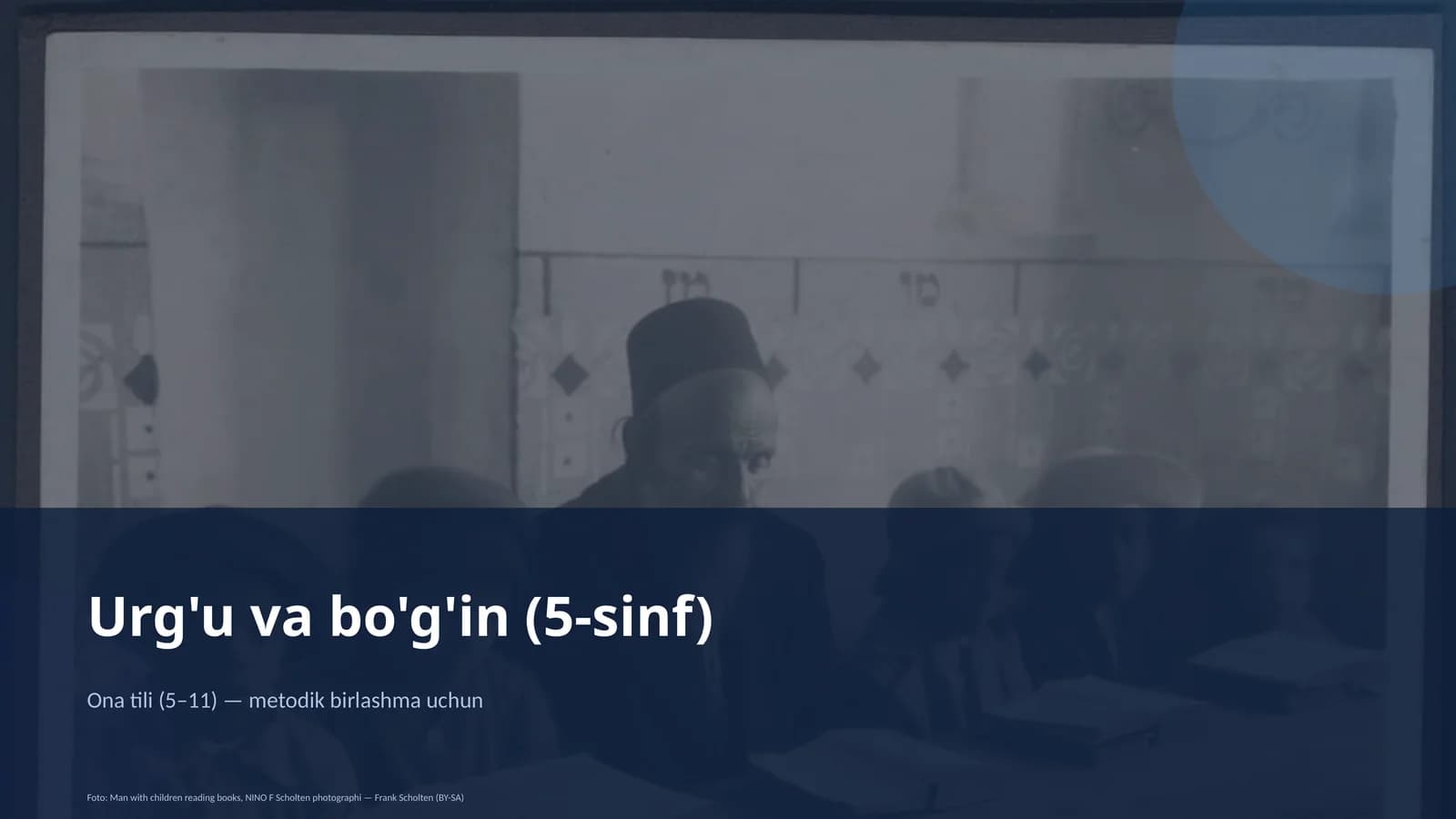Urg'u va bo'g'in (5-sinf)