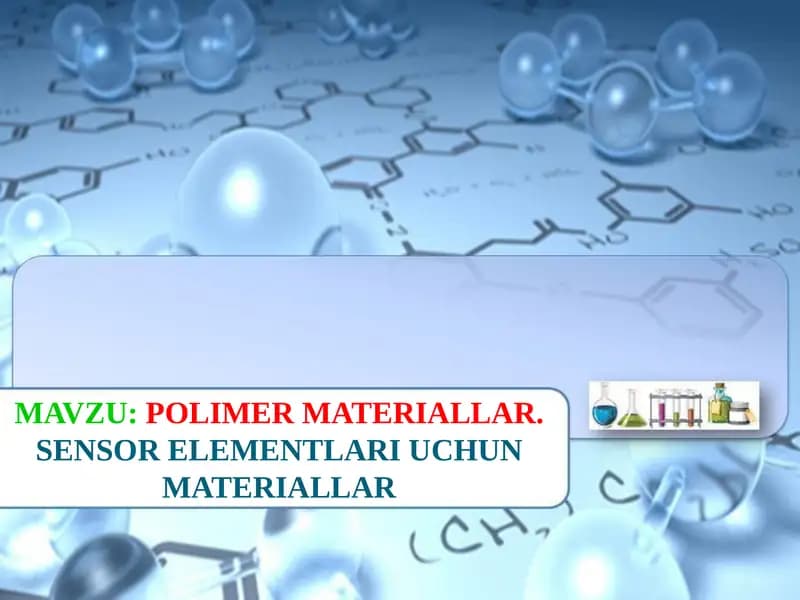 POLIMER MATERIALLAR