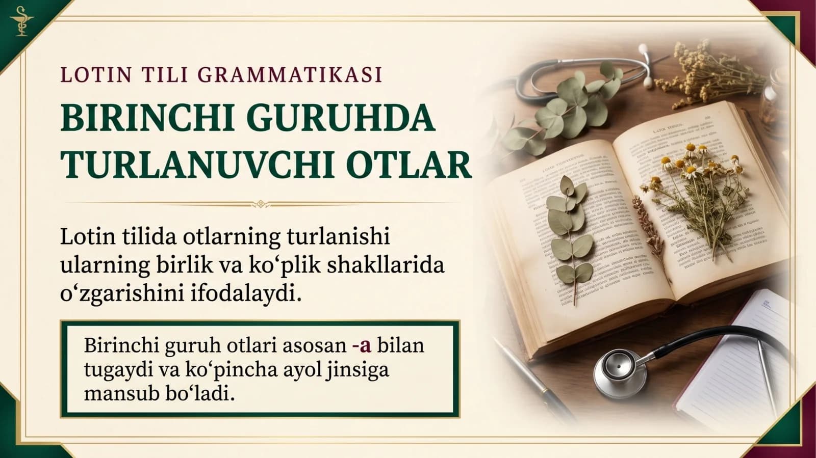 Birinchi guruhda turlanuvchi otlar