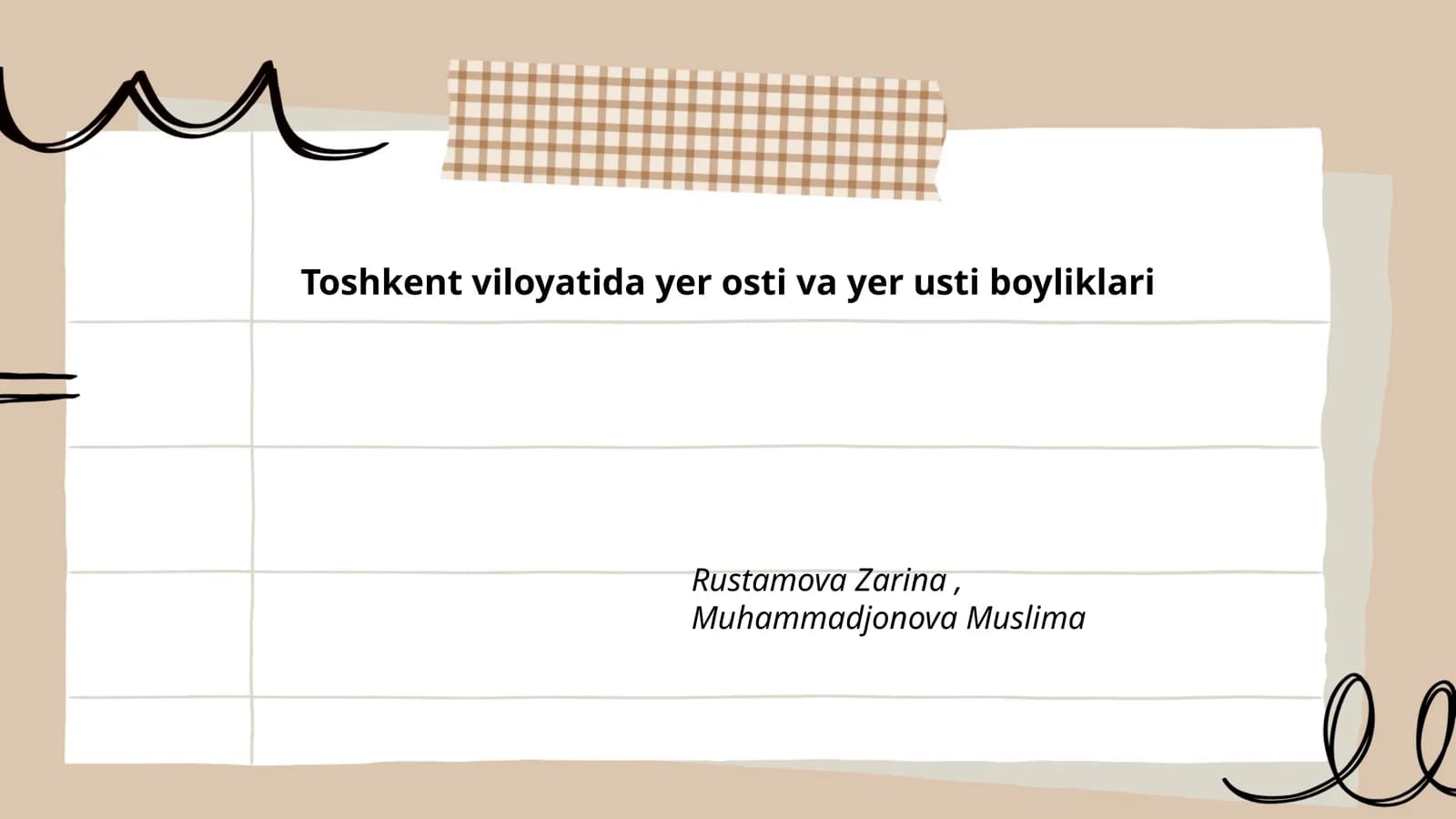 Toshkent viloyatidagi minerallar va tog'-kon boyliklari